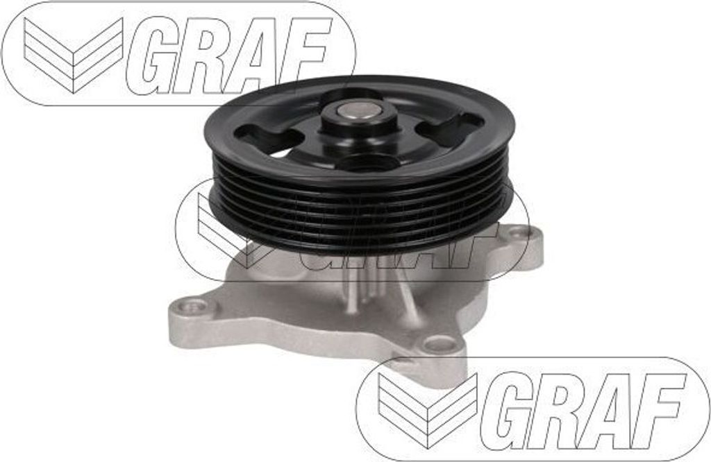 GRAF Kühlmittelpumpe Wasserpumpe für RENAULT Koleos II (HC) PA1462