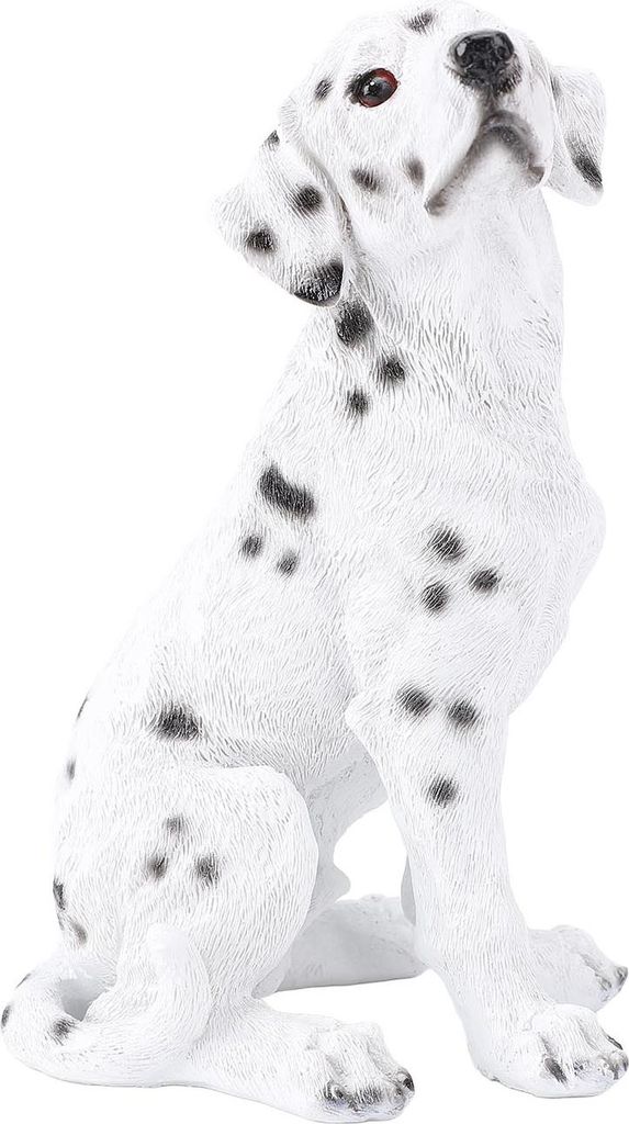 Hundestatue aus Kunstharz, niedlicher Look, wasserdicht, verblasst nicht, lebensechtes Aussehen, Welpe, Tischdekoration, dekorative Figur für Zuhause