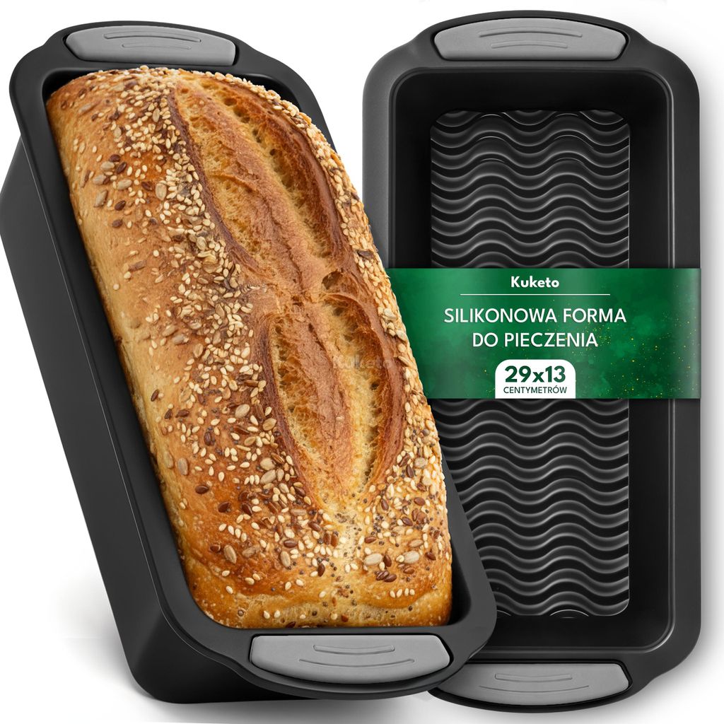 Kuketo | Große Silikon Kastenform Für Brot, Kuchen & Produktbild 