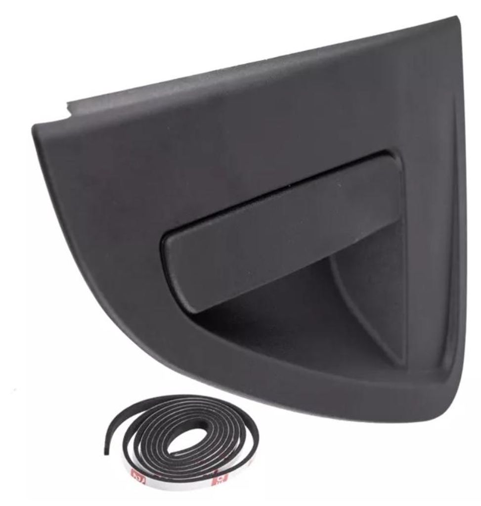 95987920 Äußerer Türgriff Hinten Links, Chevrolet Spark M300, Schwarz