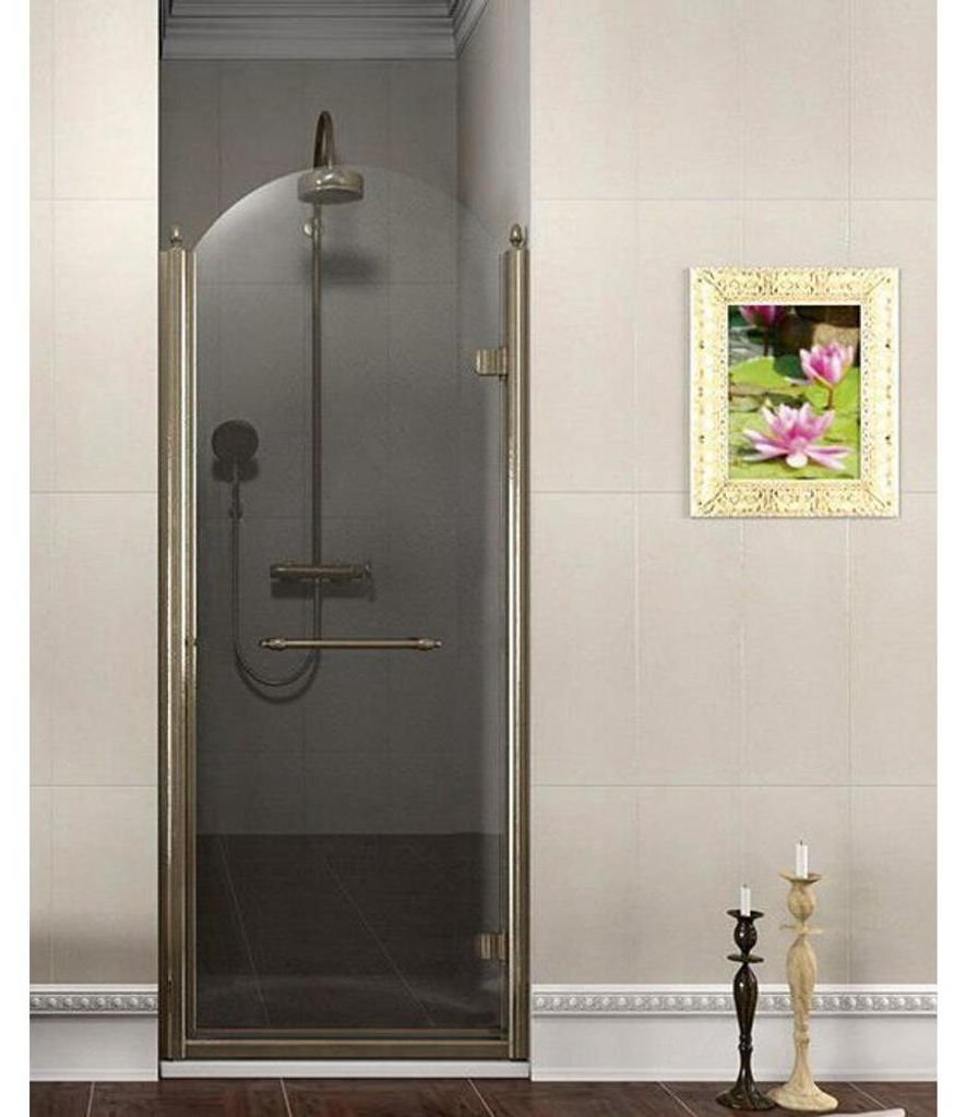Gelco ANTIQUE douchedeur, 800 mm, rechts, helder glas, Productafbeelding 