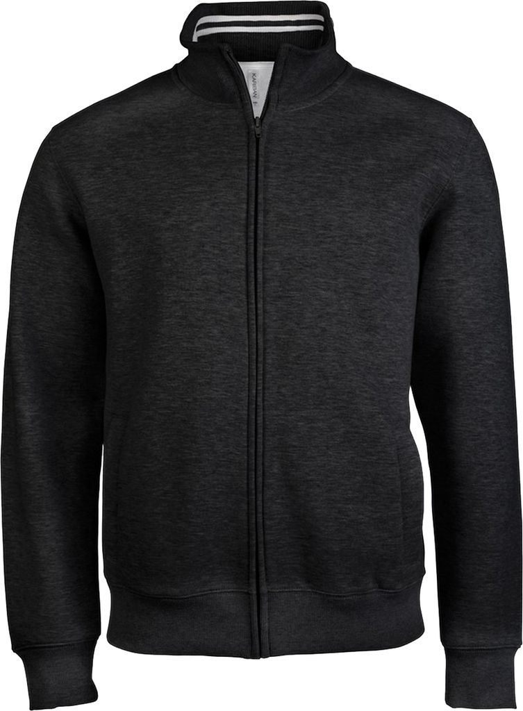 Kariban Herren Fleece Jacke RW4220 (2XL) (Schwarz)