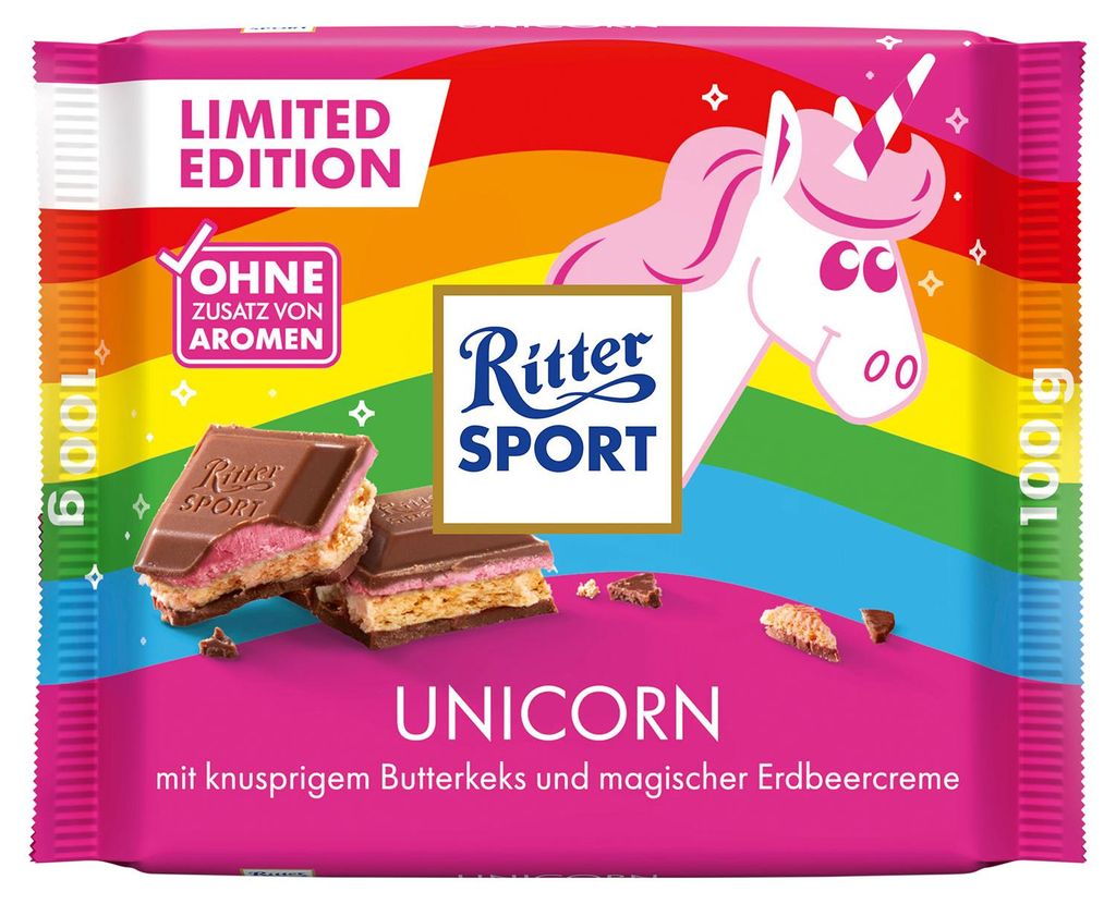 Ritter Sport Unicorn 100g Produktbild 