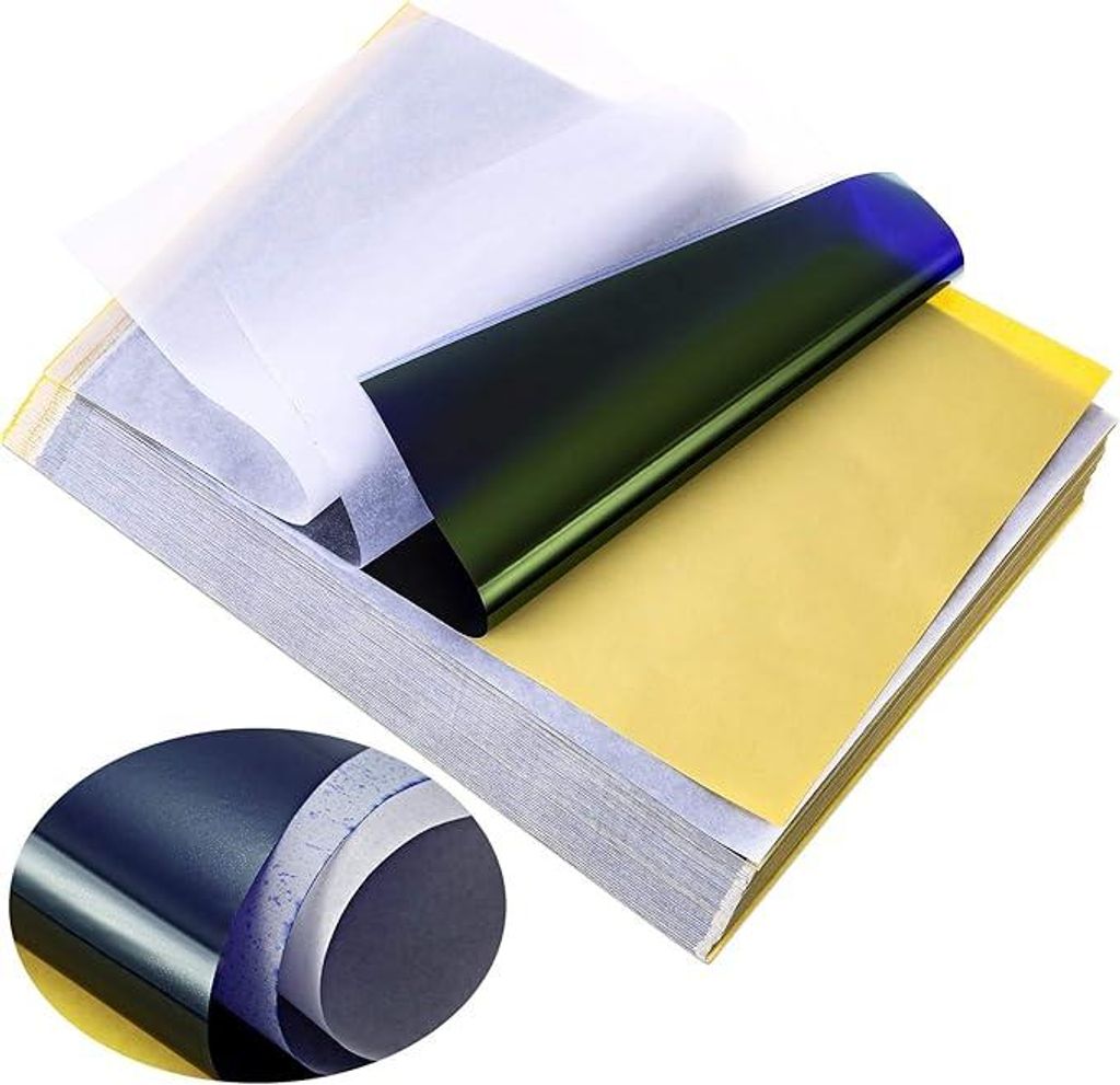 100 Blatt Tattoo Transferpapier, A4 Tattoo Papier Produktbild 