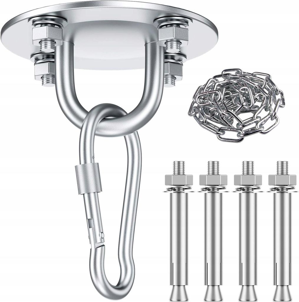 Ekspand | Set di montaggio per amaca - Acciaio inox - Immagine del prodotto 