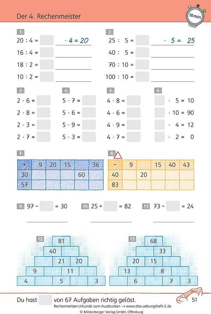 Das Übungsheft Mathematik 2 - Überarbeitete Neuauflage Image du produit 