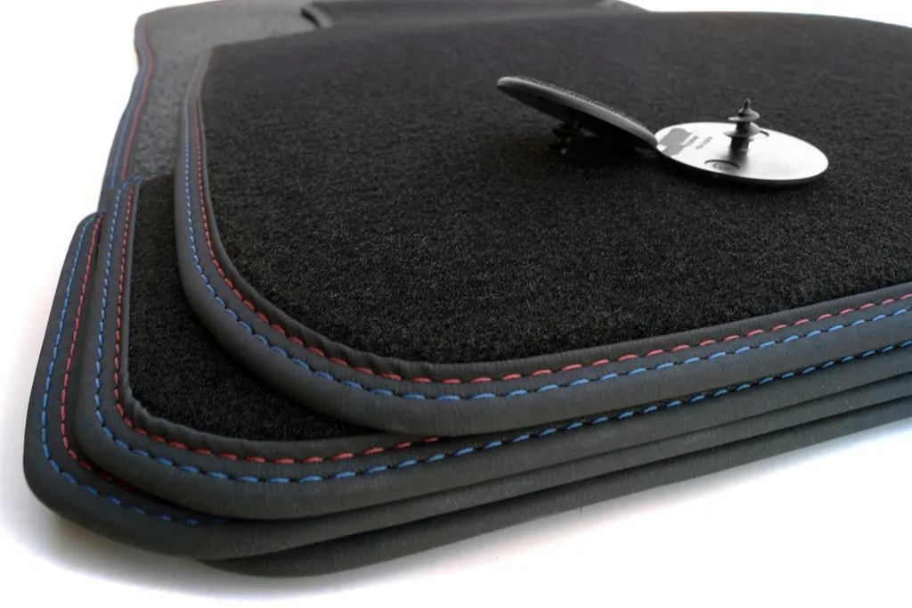 Set 4 Tappetini BMW E92 Coupé M3 Velour Tuning Qualità OEM