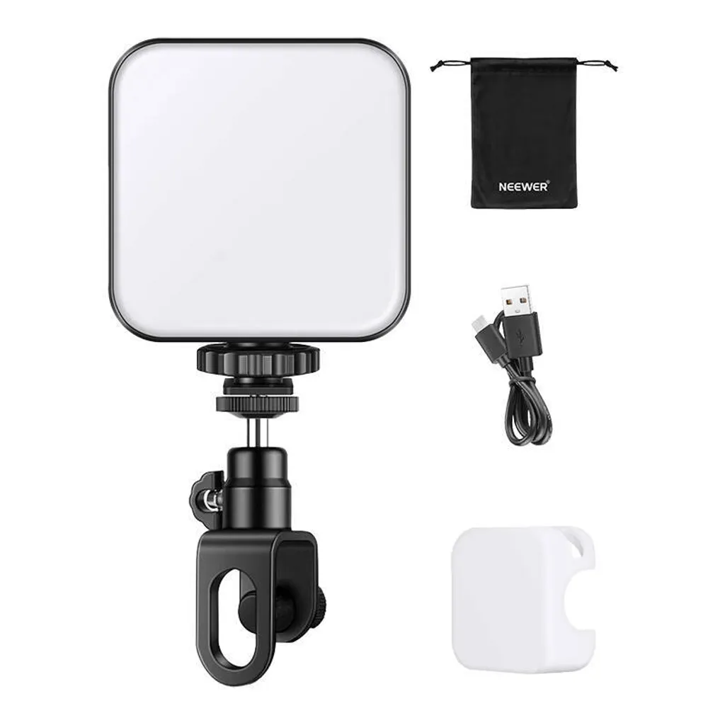 Mini Panneau LED Bicolore pour Vlogging et Visioconférence sur Mobile