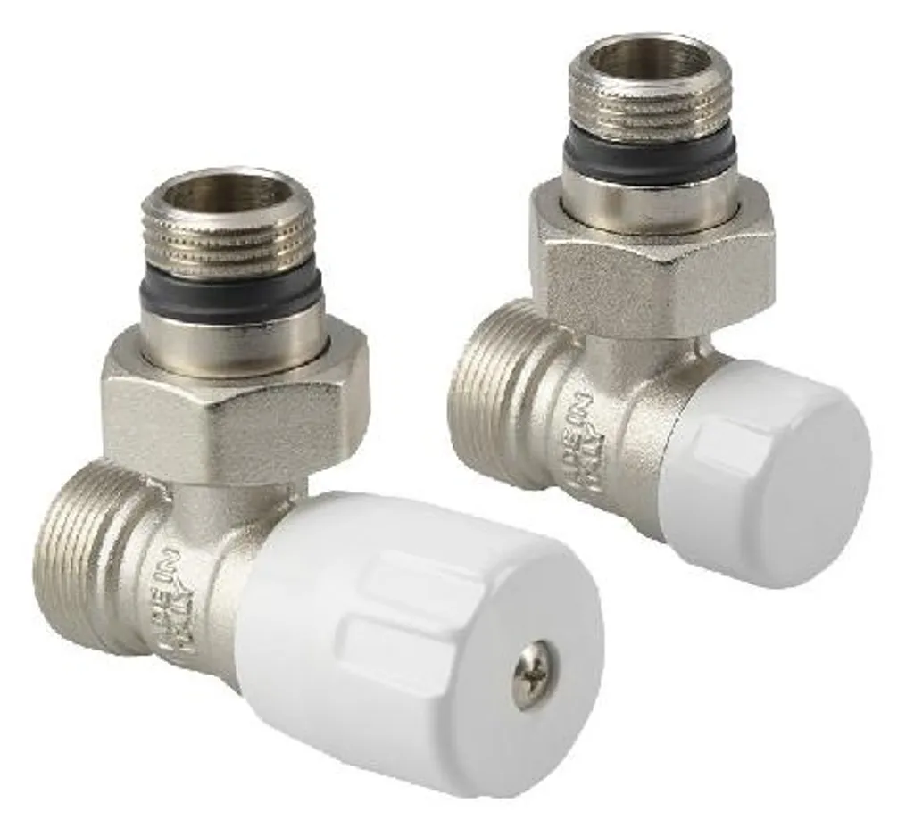 Aqualine ECO Corner CP9810S Set Raccordi Risparmio Energetico Nichel