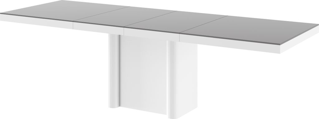 Design Esstisch HFE-111 Hochglanz ausziehbar Tisch Esszimmer 160 - 256