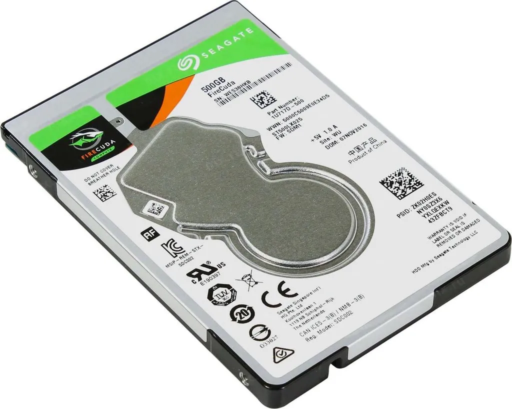 Seagate ST500LX025 500GB SSHD 2.5 Thin | Disco Rigido Ibrido Gaming
