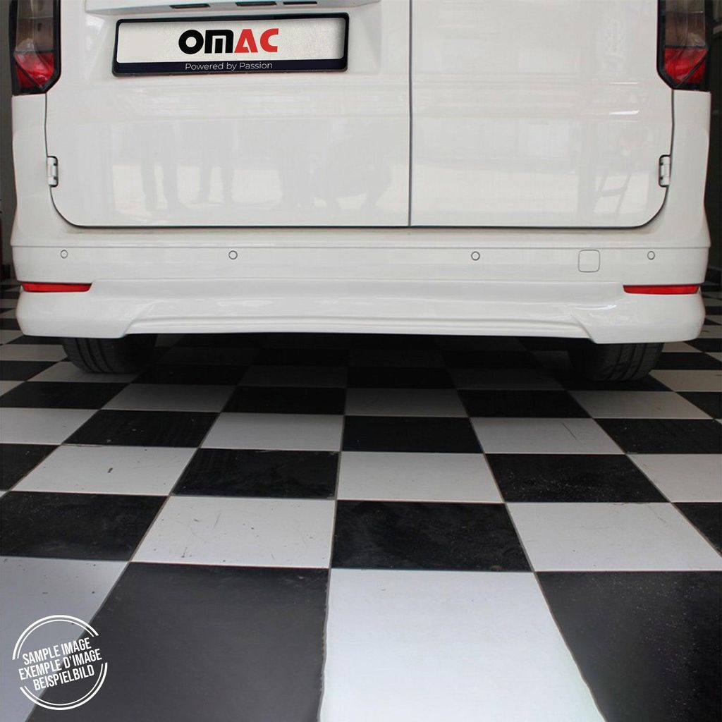 Heckspoiler Lippe Stoßstange Splitter für VW Caddy 2021-2025 Langer Grundiert