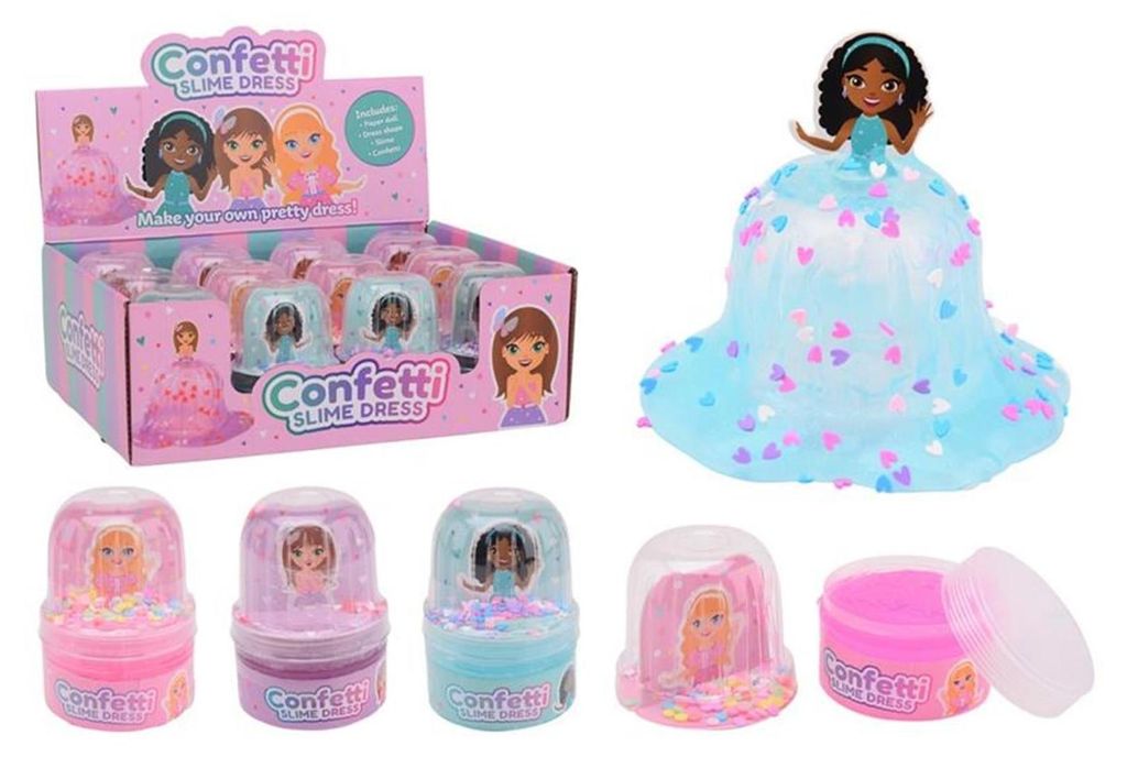 Johntoy Glitter Dress Schleim Figur