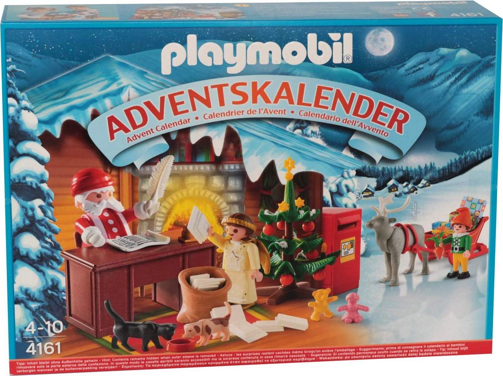 PLAYMOBIL 4161 - Adventskalender Weihnachts-Postamt