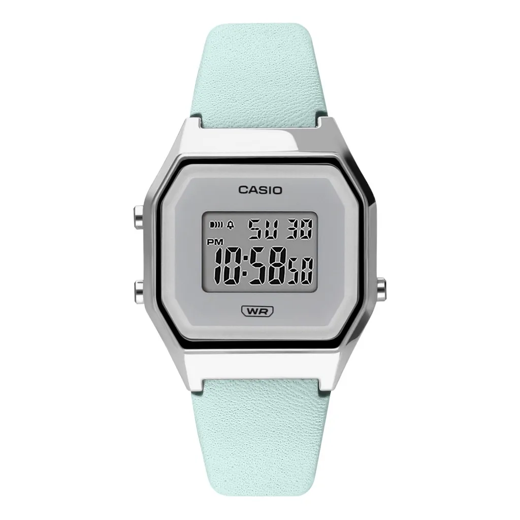 Regala un'Icona: Casio LA680WEL-3EF Orologio Vintage Verde Acqua - 2
