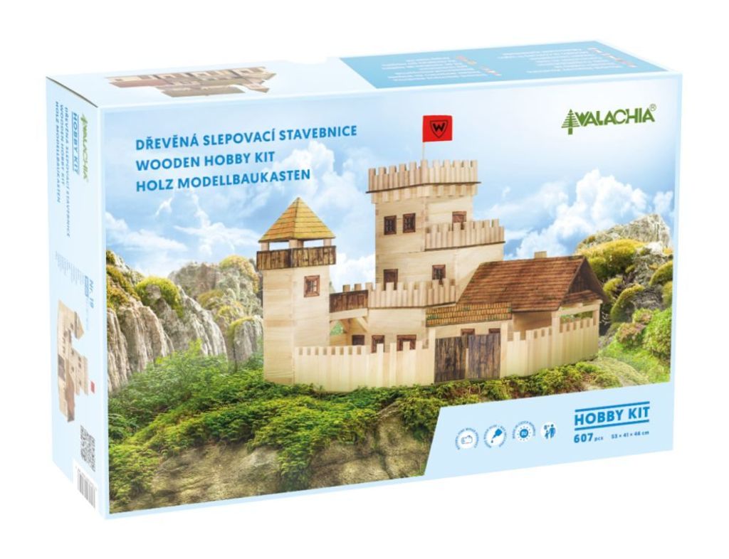 Walachia Burg Holz Modellbauset Modellbahn Spur 1/ LGB 1:32 Produktbild 