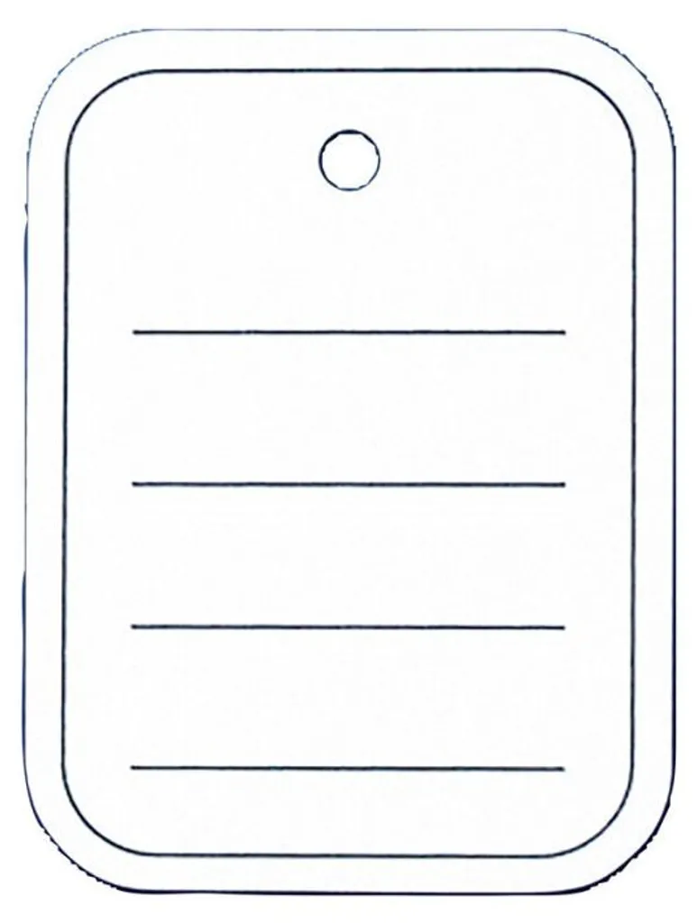 Étiquettes de Stock Lignées 40x50 mm Perforées : Identification Durable