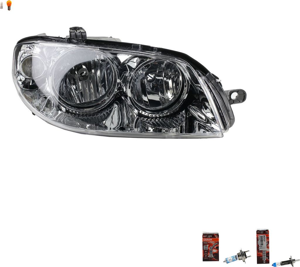 Johns, Scheinwerfer + Osram Night Breaker Laser passend für Fiat Punto Rechts 46849354