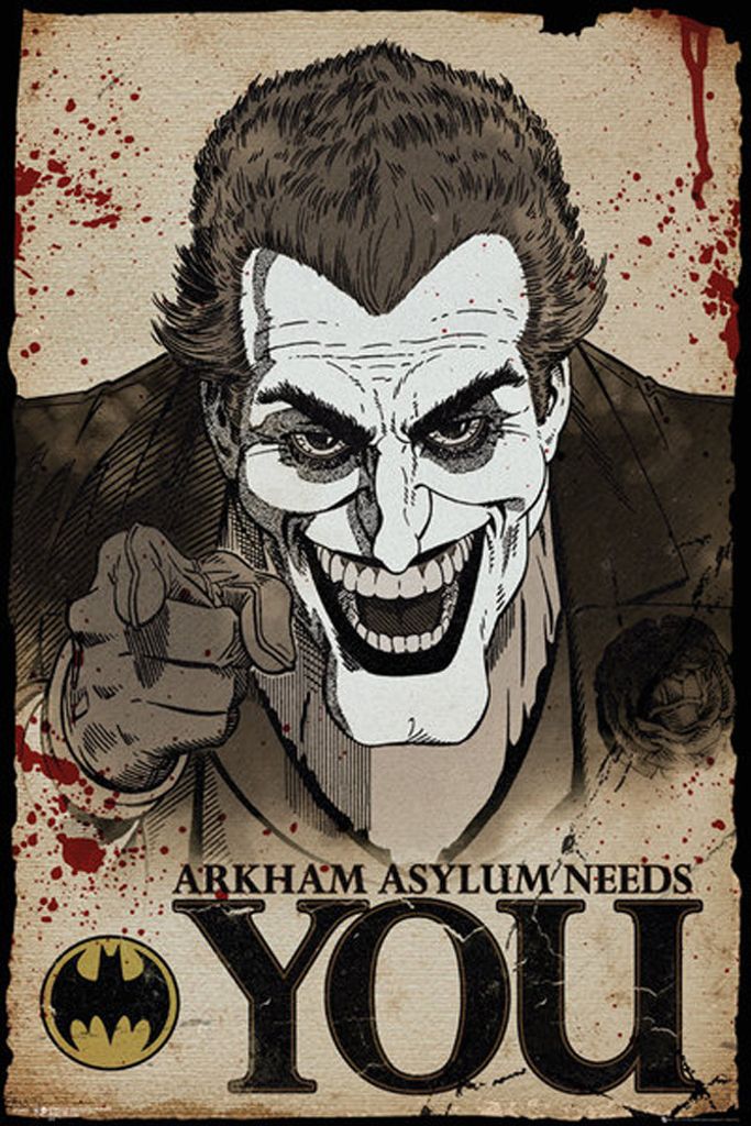 Batman - Poster - Joker Needs You