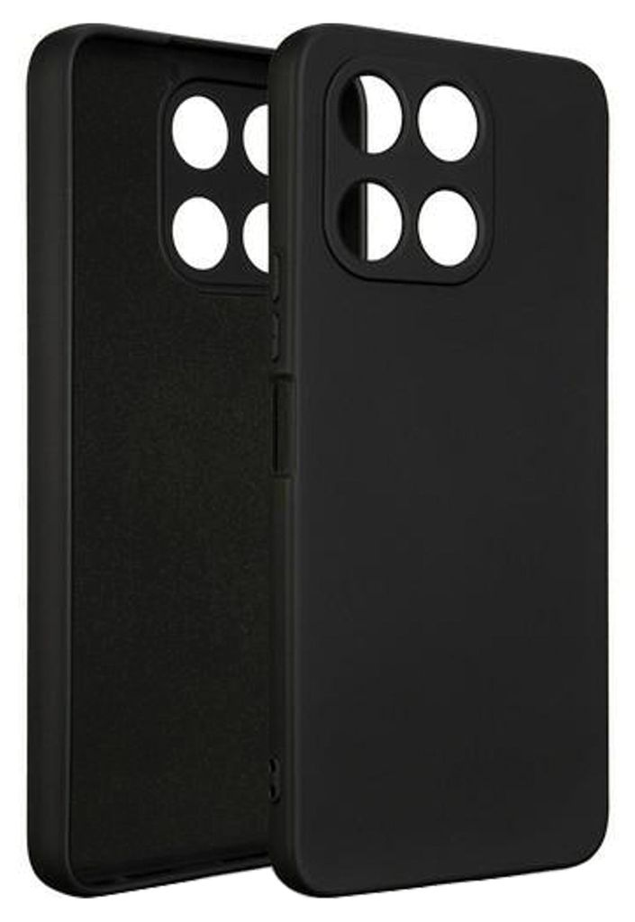 Beline Silikonhülle Honor X6A Schwarz/Schwarz Produktbild 