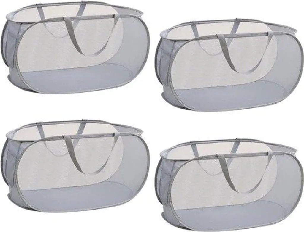 Grand bac à linge pliable pour chambre d'étudiant ou petit appartement