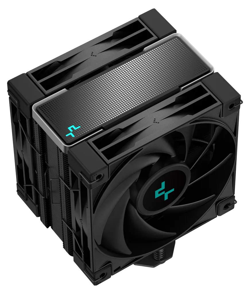 AK400 Zero Dark Plus Noir - Ventirad Performance avec Double Ventilateur - 2