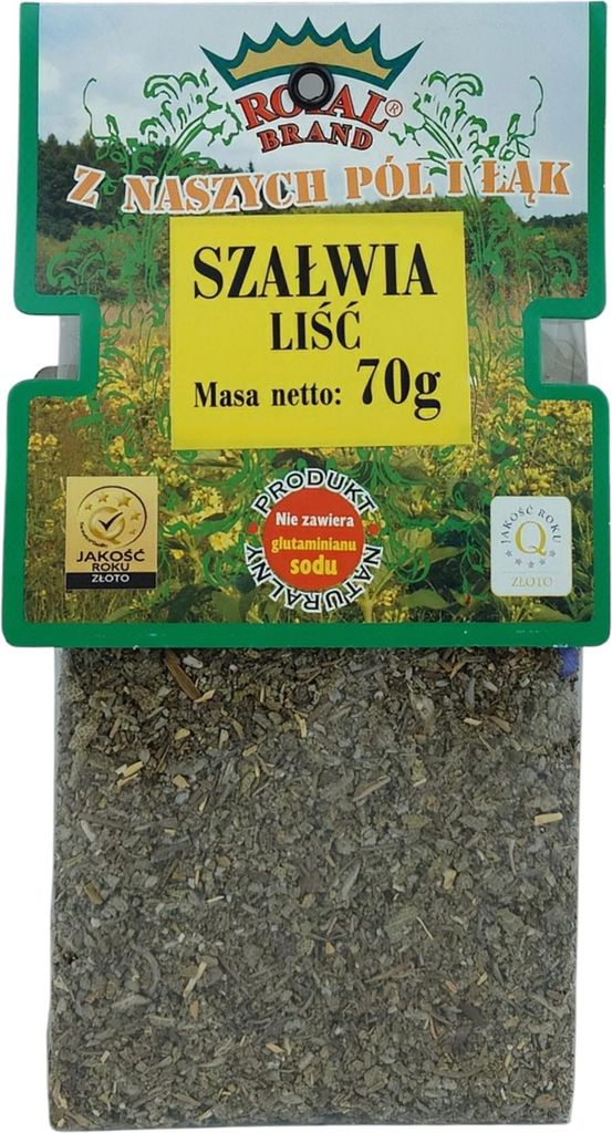 Polnisches Salbeiblatt 100 % 70 g SALBEIBLÄTTER Royal Brand gute Qualität