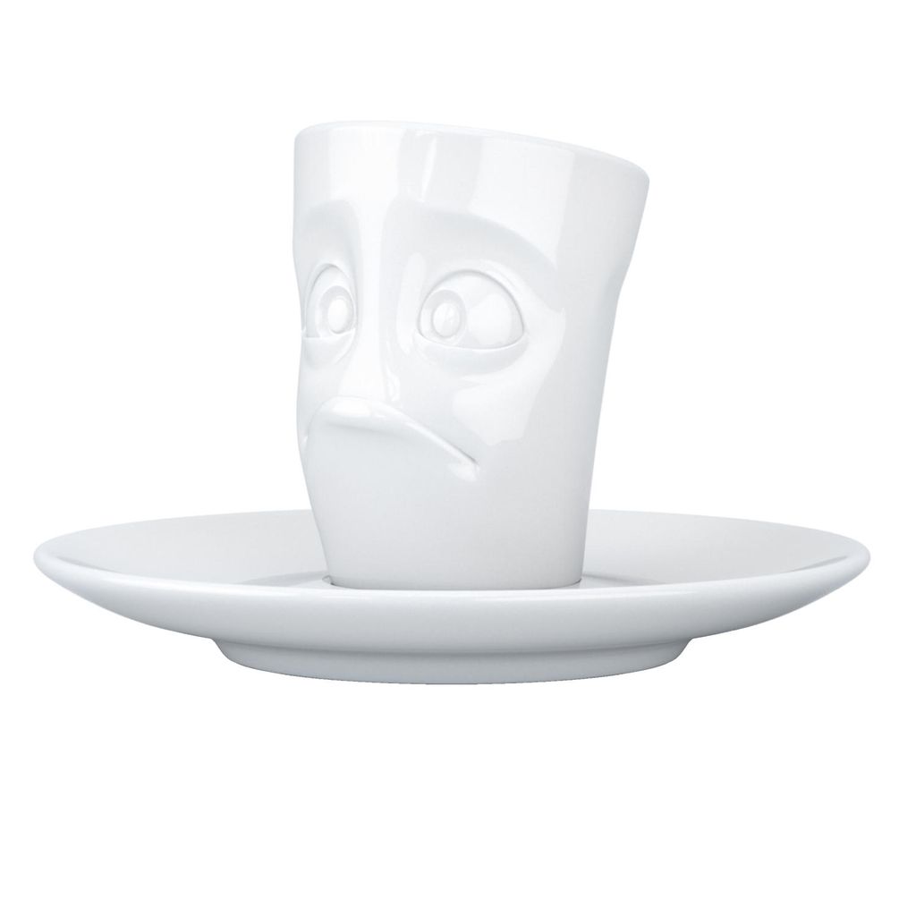 Fiftyeight Products Tazza per espresso con manico - bianco Immagine del prodotto 