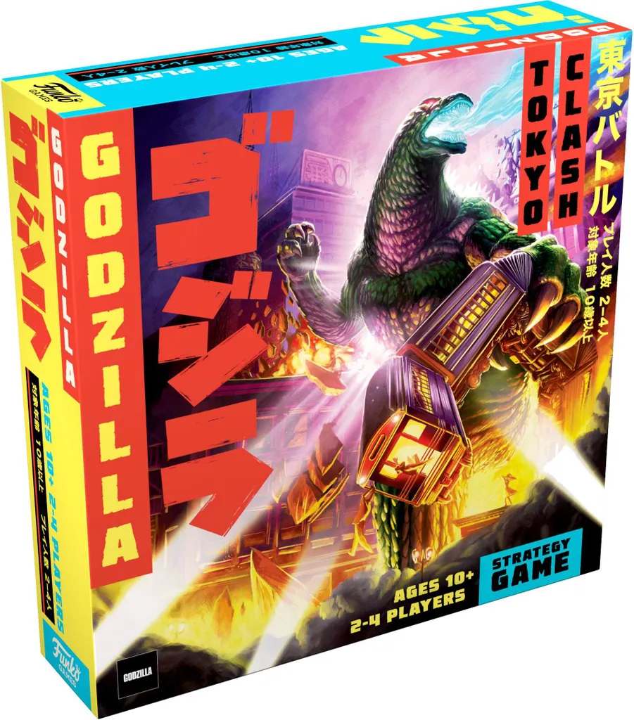 Jeu de Stratégie Godzilla Figurines Monstres Tokyo Clash Funko