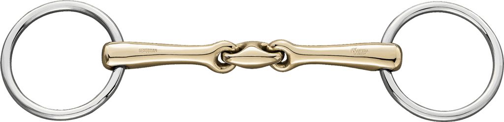 Sprenger KK ULTRA Pony Island Gebiss 12 mm doppelt gebrochen Sensogan, Größe:95 mm