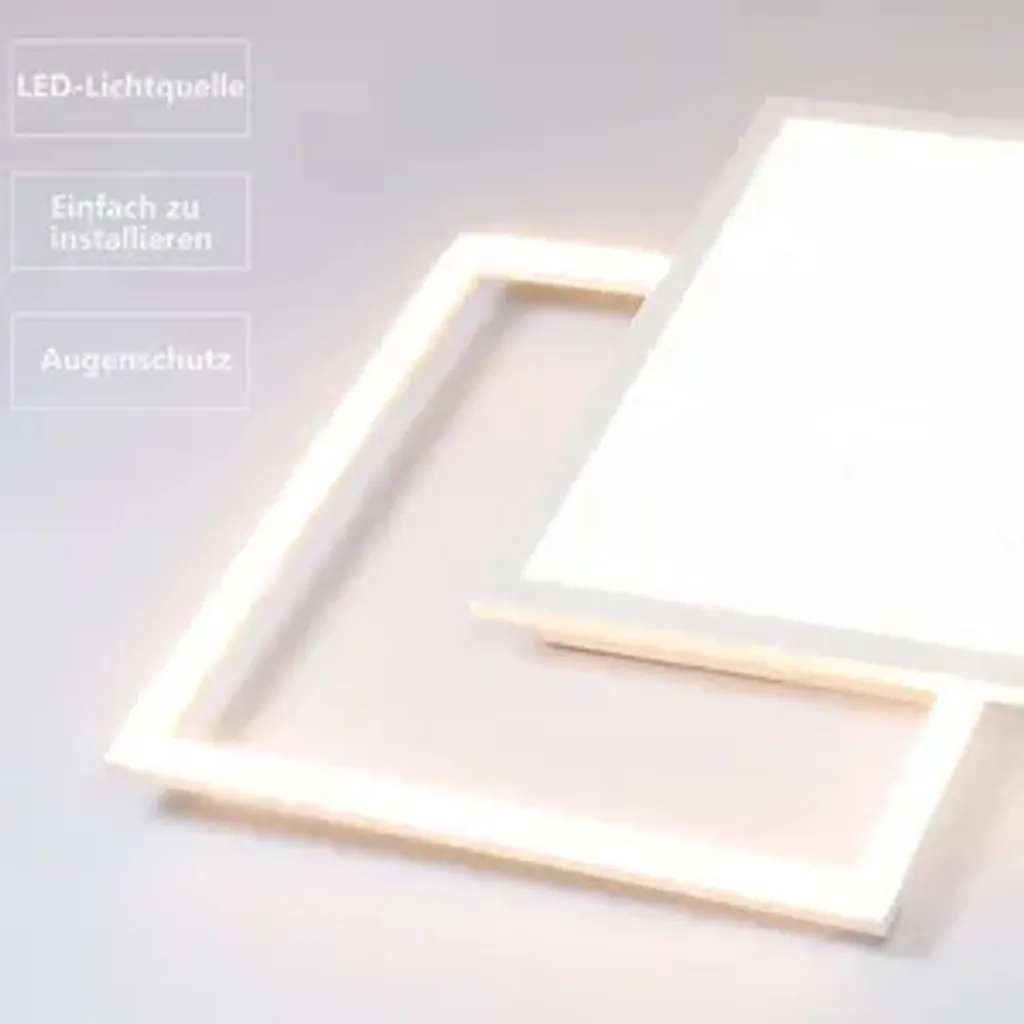Plafonnier LED 46W Variable à Design Moderne et Effet Étoilé Scintillant - 7