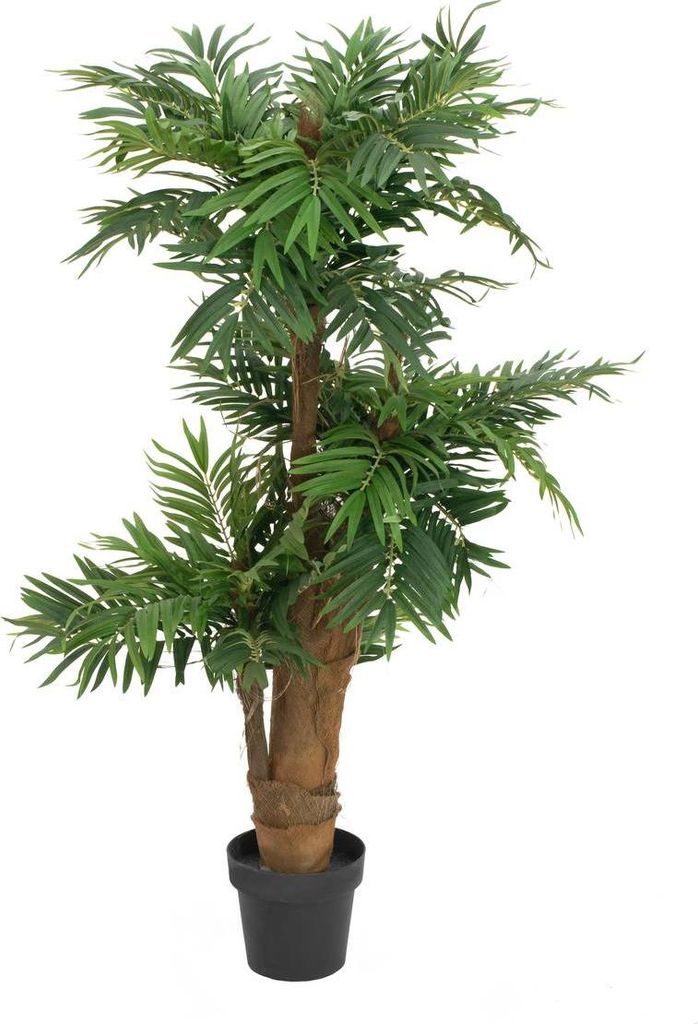 artplants.de Areca Palme künstlich Cynthia, 140cm - Künstliche Goldfruchtpalme