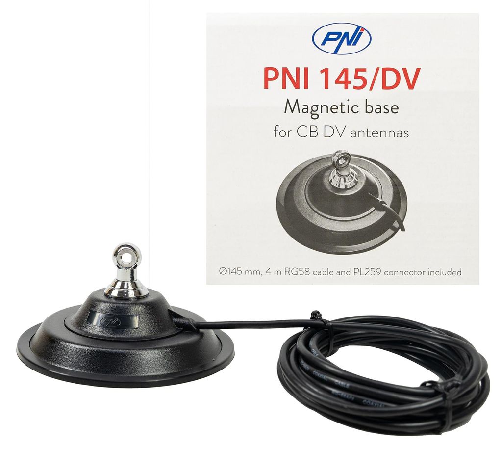 Podstawa magnetyczna PNI 145/DV 145 mm jest wyposażona w Zdjęcie produktu 