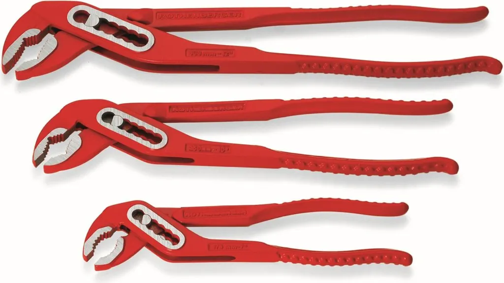 Kit pinces multiprises ROTHENBERGER Ø 1" à 1 ½" haute résistance acier