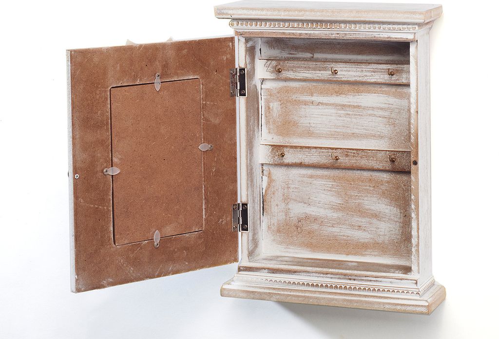 Kobolo Skrinka na kľúče LOVE VINTAGE Wood 22x7x29 cm Obrázok produktu 4