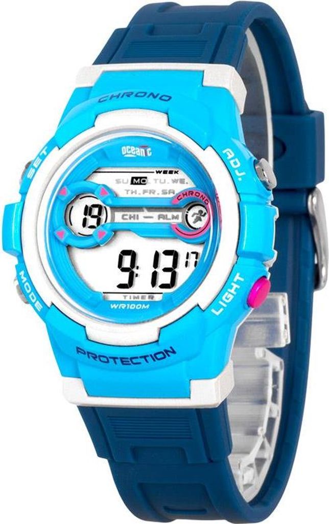 Multifunktions-Digitaluhr M1126, 100m wasserdicht, mit Stoppuhr und Alarm