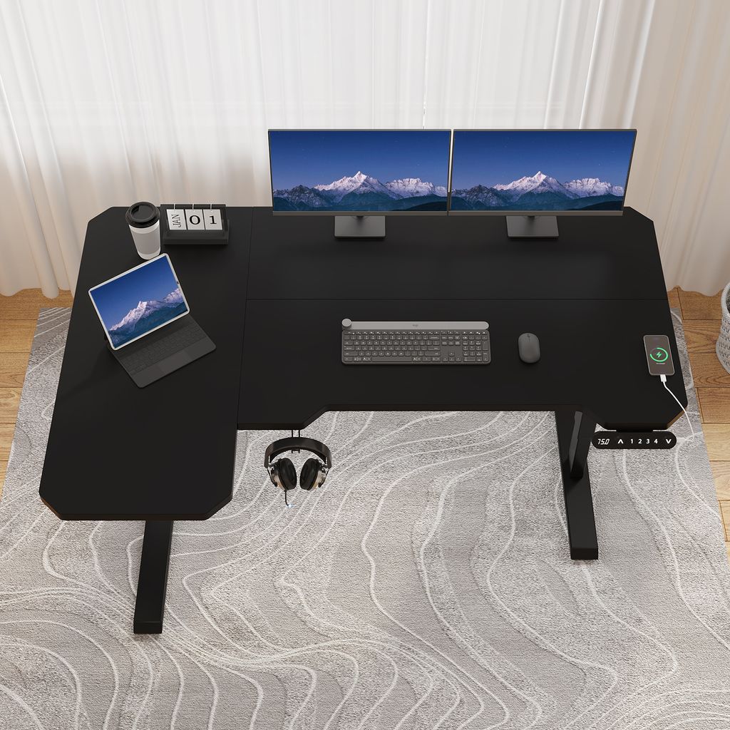 Hilodesk Výškovo Nastaviteľný Stôl (150cm)-Kancelársky stôl Obrázok produktu 4