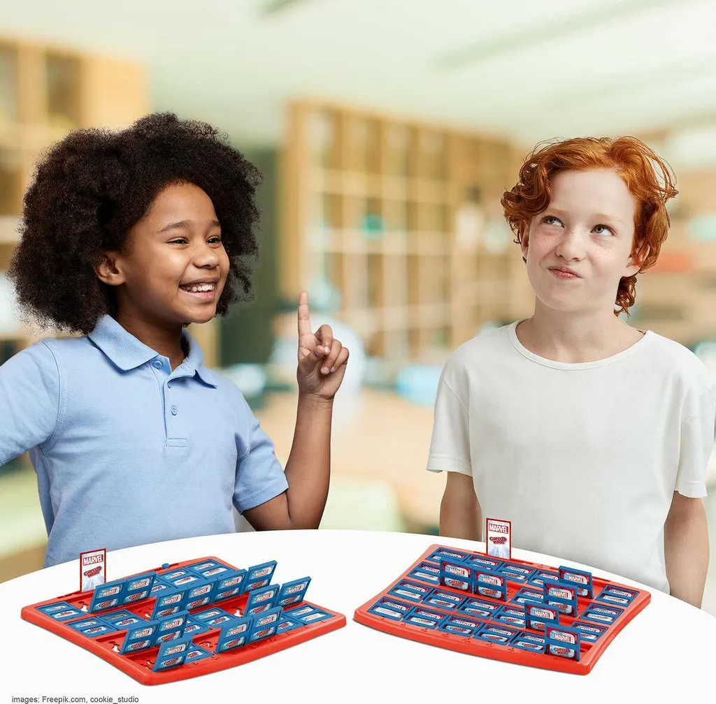Jeu de société Qui est-ce Marvel pour Enfant - Plateau de Déduction - 5