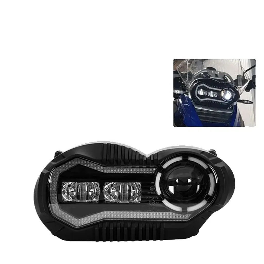 Phare LED BMW R1200GS Full Power : Étanche IP67 et Installation Facile