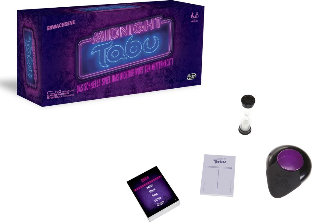 HASBRO Kartenspiel Tabu Midnight Produktbild 4