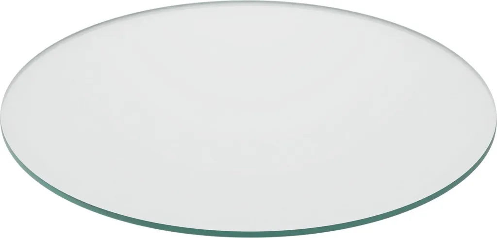 Dalle en verre de sécurité ESG 8 mm transparente pour tablette et sol