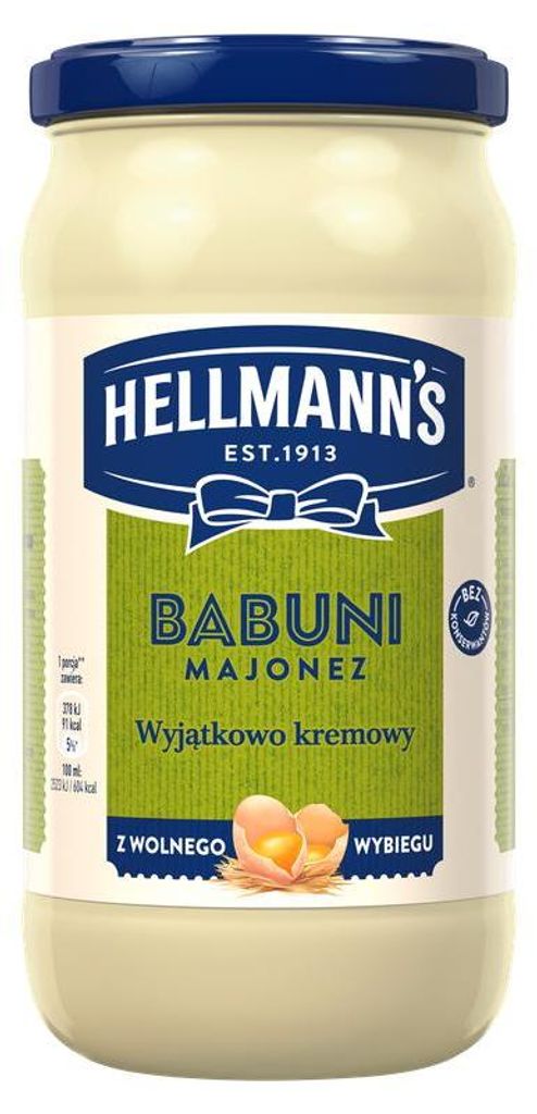 Hellmann's Majonez Babuni 500 ml Zdjęcie produktu 