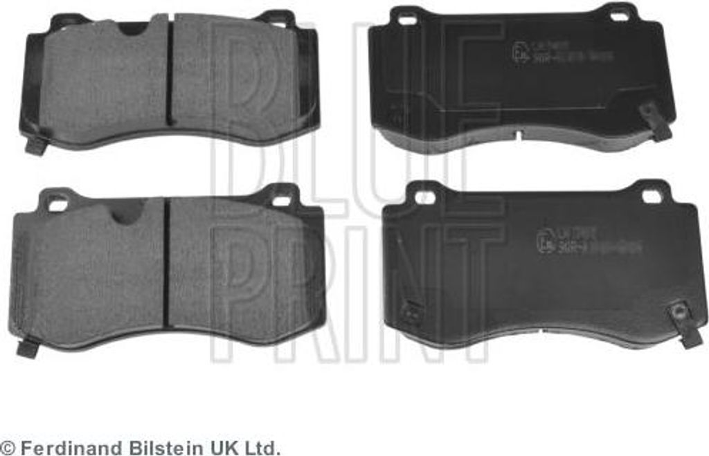 BLUE PRINT ADA104232 Bremsbelagsatz, Scheibenbremse OE K05174311AA kompatibel mit 300 C
