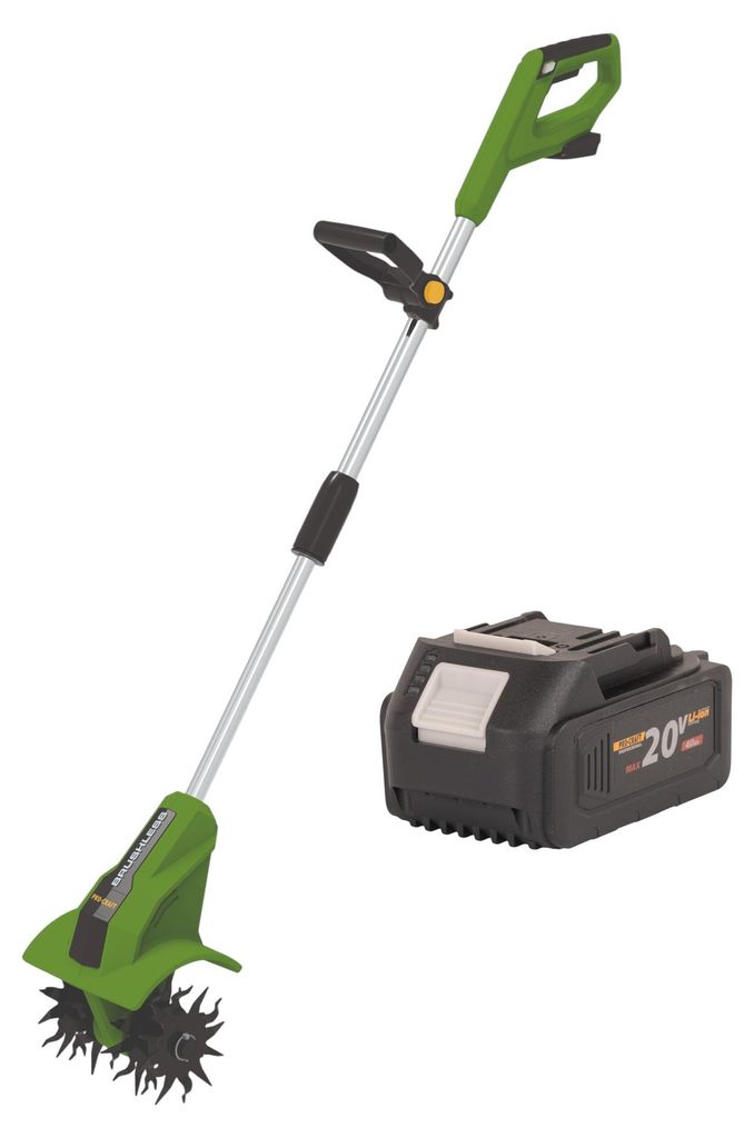 Procraft CT20bb Akku Kultivator 20 V 224 mm Brushless + 1x Akku 4,0 Ah - ohne Ladegerät