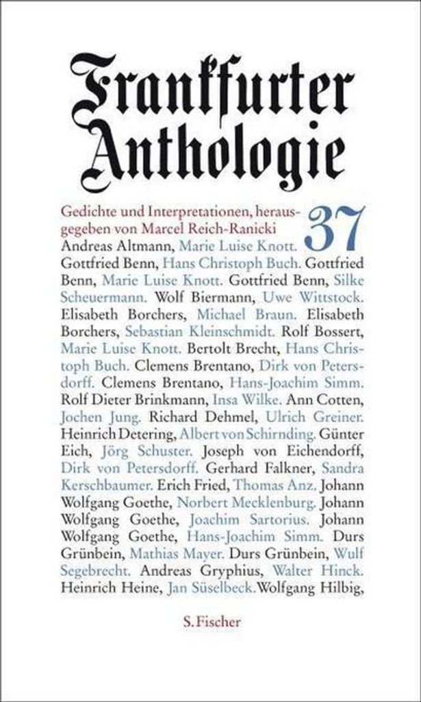 Frankfurter Anthologie 37
