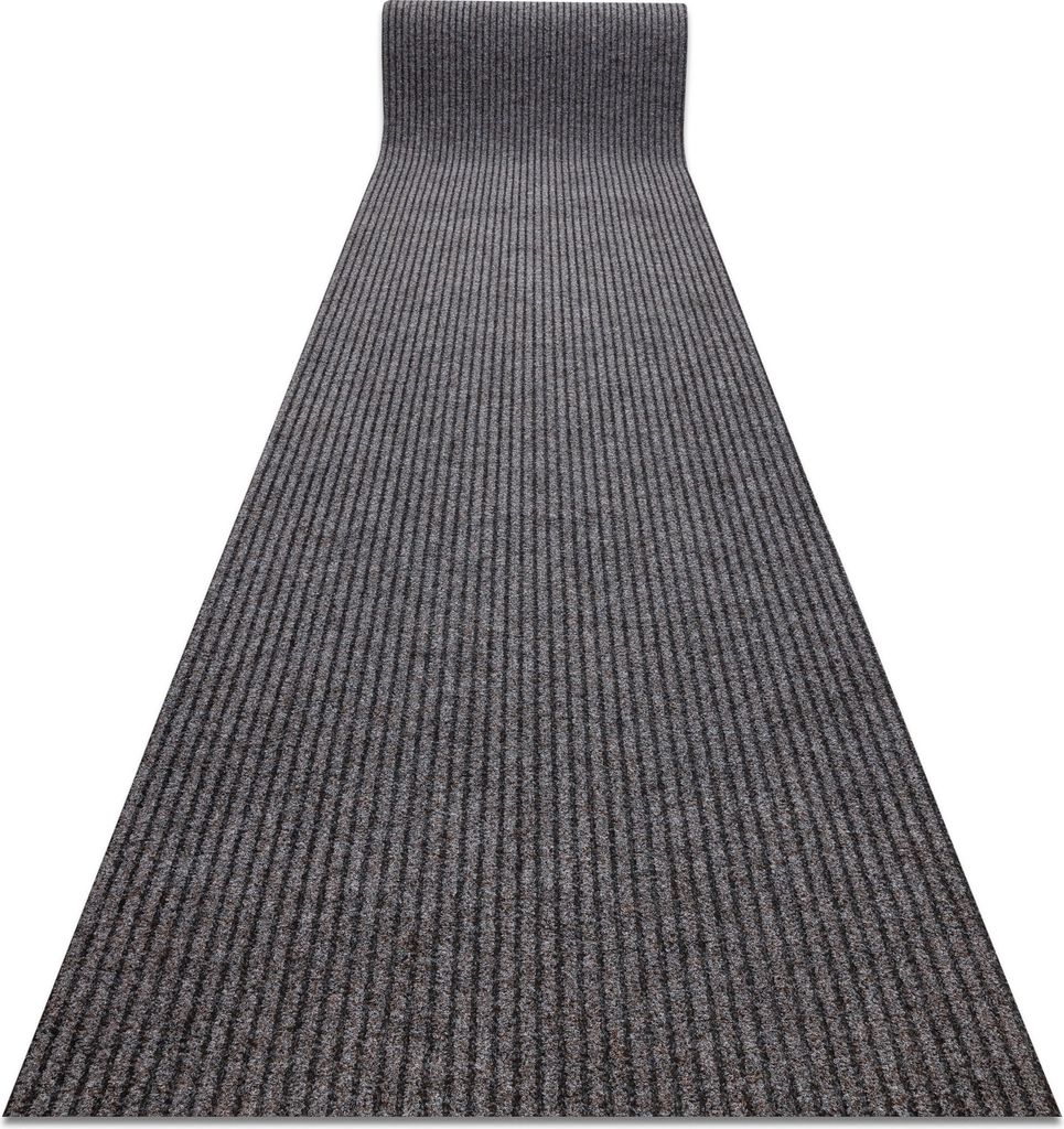 Läufer- Türmatte rutschfest GIN 1206 Draußen, Drinnen Liverpool hellbraun 100 cm braun 100x690 cm