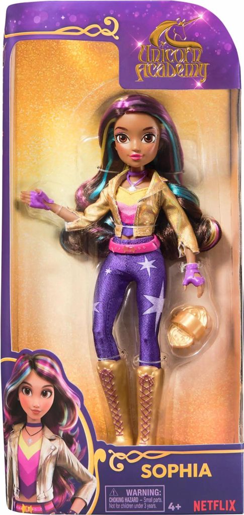 Unicorn Academy Ankleidepuppe Sophia, Modepuppe, Weiblich, Produktbild 