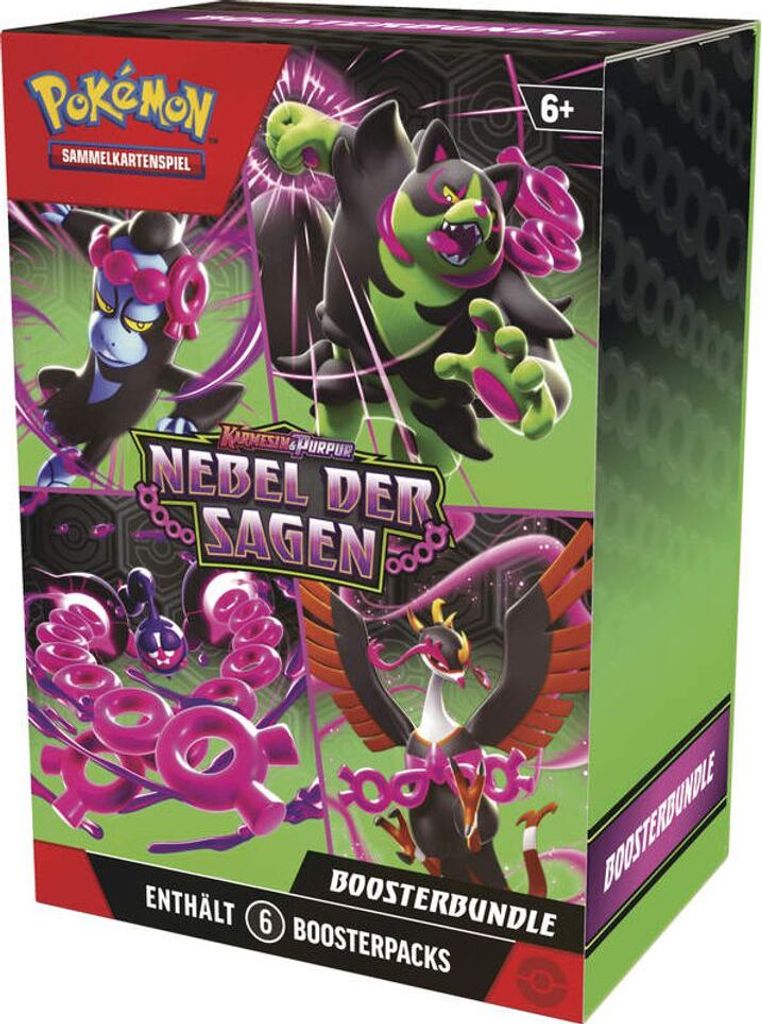 Pokemon PKM KP06.5 Nebel der Sagen Booster Bundle - EVT 06. Obrázek produktu 2