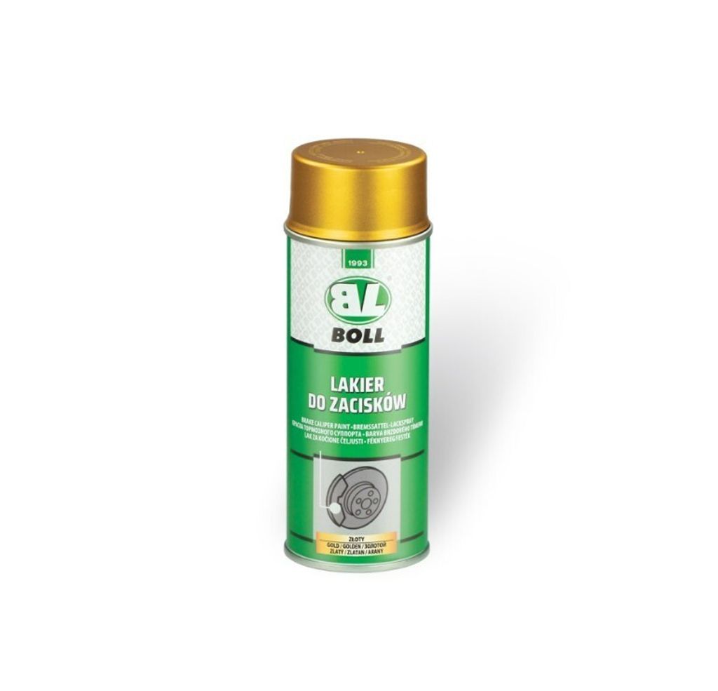 BOLL 001117 Bremssattellack Farbe Spray Gold 0,4L Produktbild 