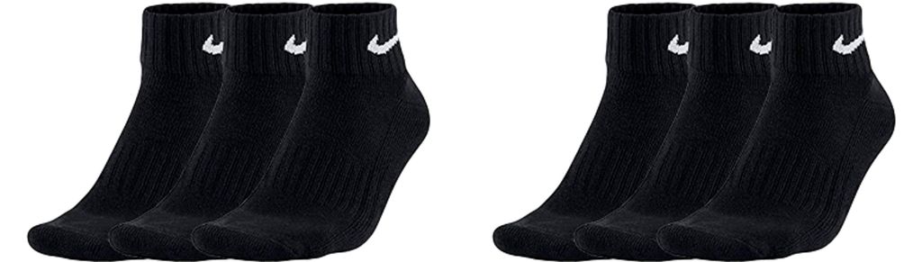 6 Paar Nike Herren Damen One Quater Socks Kurze Socke Produktbild 